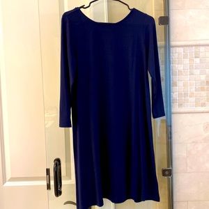 Lilly Pulitzer Navy Blue Long Sleeve Dress